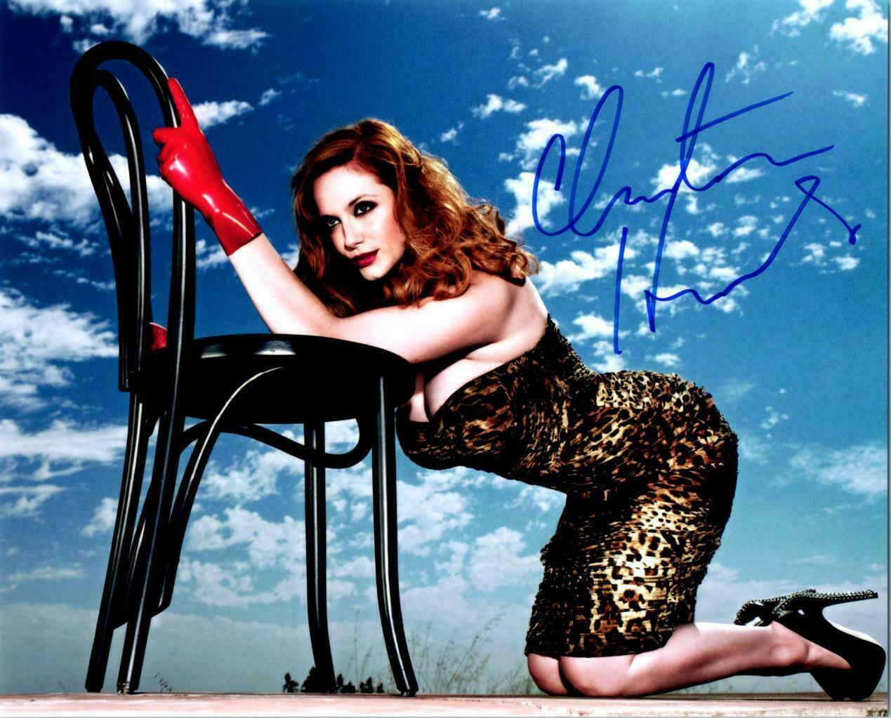 Christina Hendricks Autographed Signed 8x10 Photo Poster painting ( Good Girls ) REPRINT