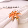 Orange Maple Leaf Catering Napkin Ring