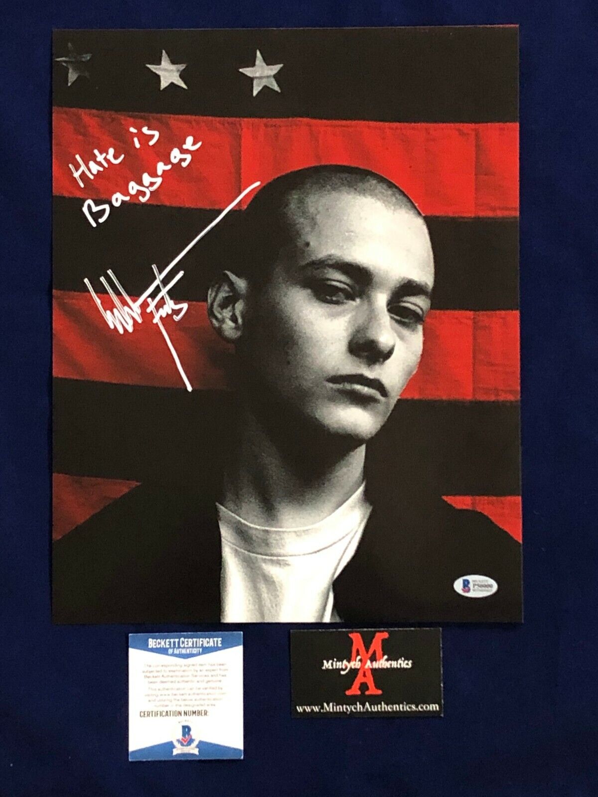 EDWARD FURLONG AUTOGRAPHED SIGNED 11x14 Photo Poster painting! AMERICAN HISTORY X DANNY! BECKETT