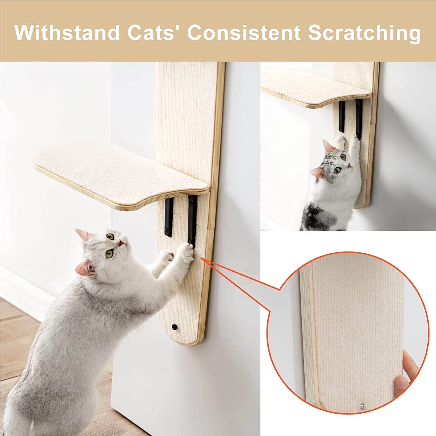 Door Hanging Cat Climber Shelves Mewoofun