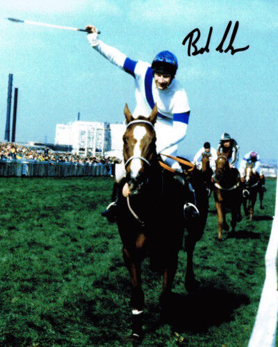 BOB CHAMPION Grand National SIGNED 10x8 Photo Poster painting AFTAL