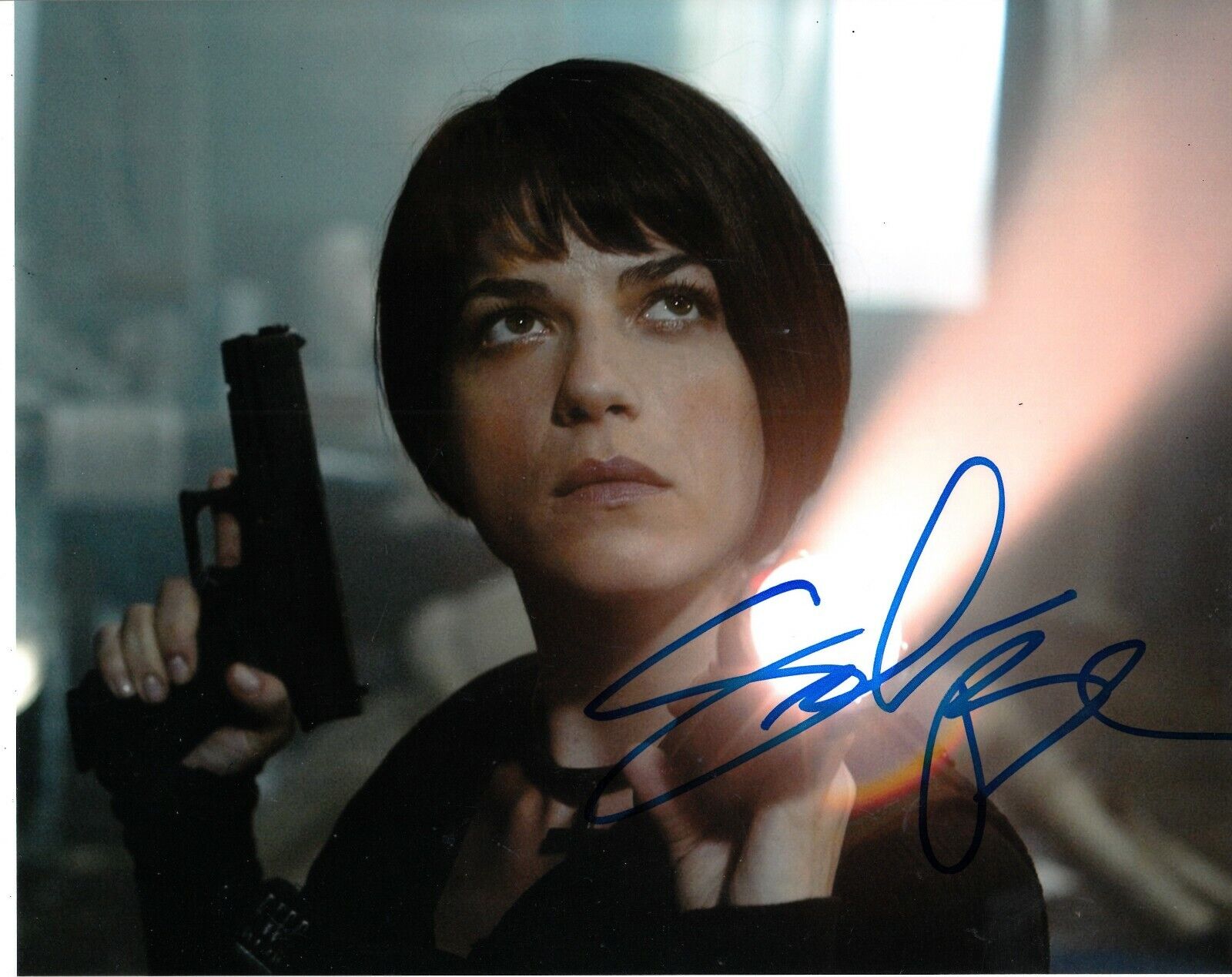 SELMA BLAIR SIGNED HELLBOY Photo Poster painting UACC REG 242 (1)