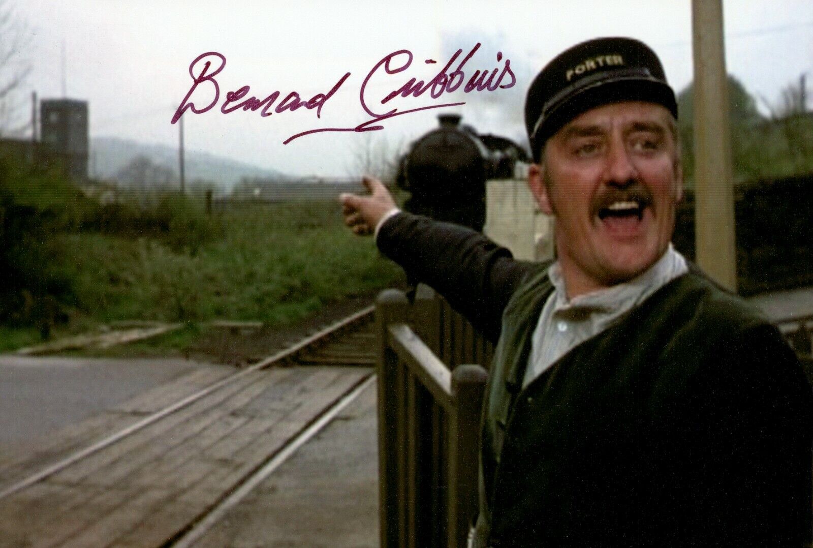 Bernard Cribbins Signed 6x4 Photo Poster painting Railway Children Jackanory Autograph + COA