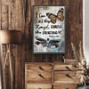 (40*60cm)Butterfly Dragonfly Saying - Full Round Drill Diamond Painting