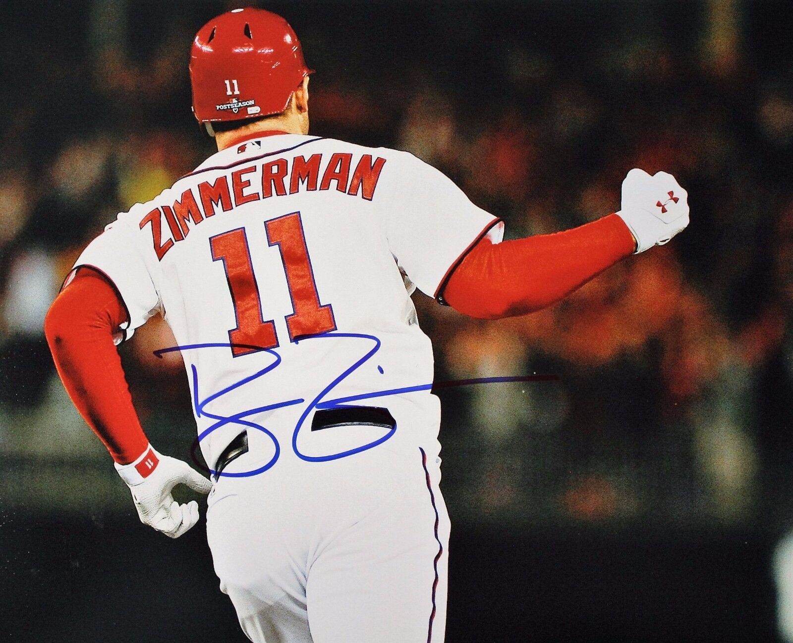 Autographed Ryan Zimmerman 11x14 Washington Nationals Photo Poster painting with COA