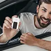 Portable Digital Alcohol Breath Tester 0.400% BAC Accuracy High-Precision Breathalyzer Fuel Cell Sensor Electrochemical Alcoholmeter for Outdoors Expressway Professional Use