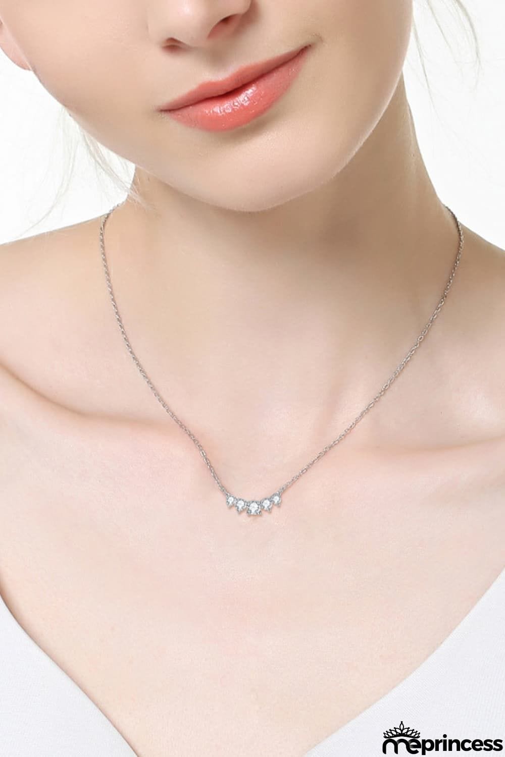 Moissanite Pendant Necklace