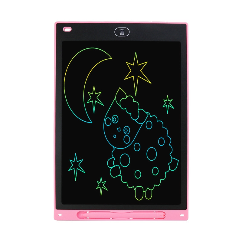 12-inch LCD Handwriting Board Children’s Drawing Board Color Handwriting With Lock Key Children’s Intelligent Graffiti Painting Handwriting Board