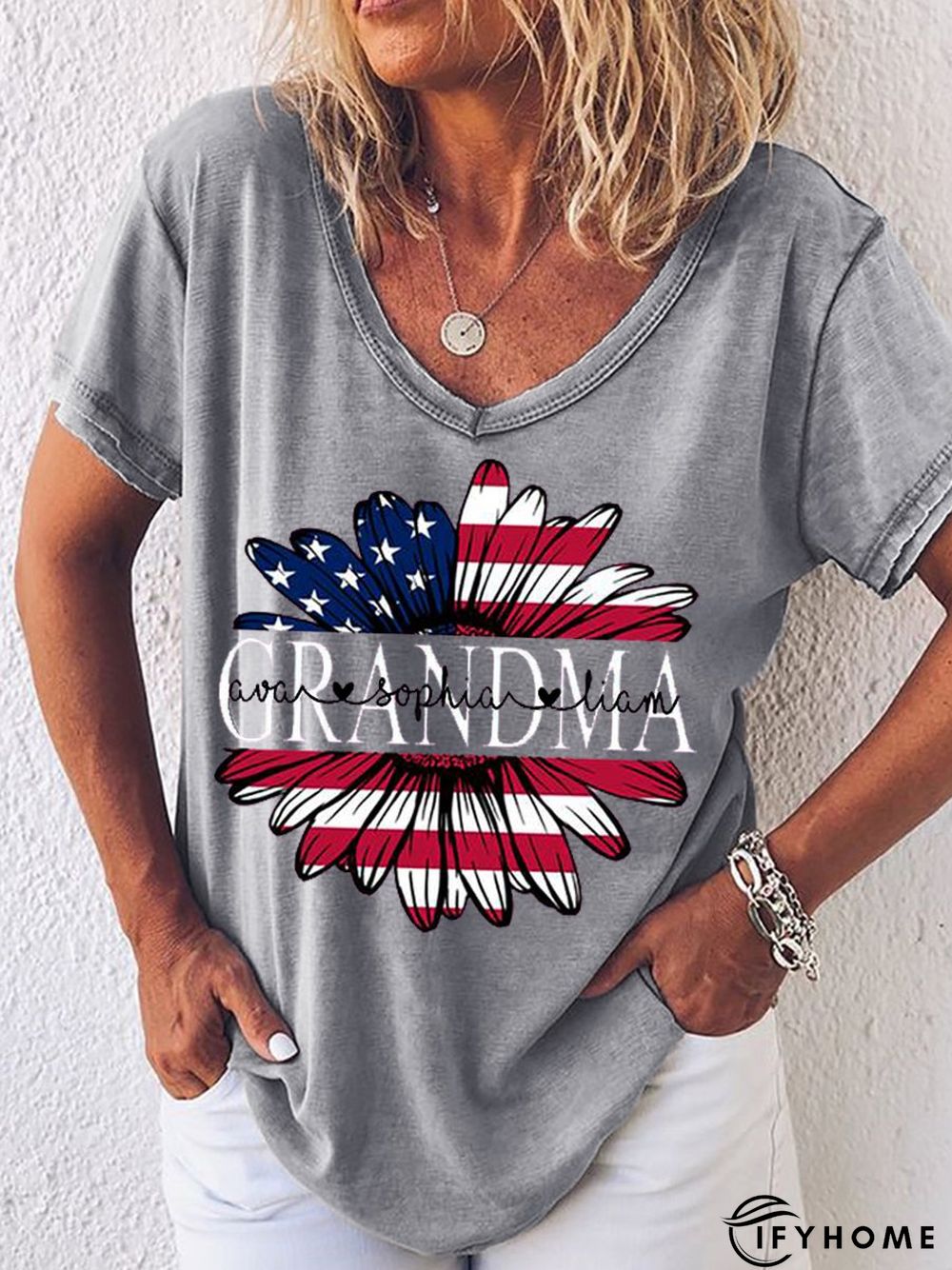 Comfortable Causal Grandma Women's T-Shirt | IFYHOME