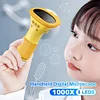 1000X Handheld HD Microscope 2 Inch IPS Screen Lab Digital Microscopes Equipment