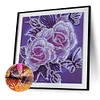 Rose Diamond Painting Sonderform Strass Teilbohrer Bild (y170)