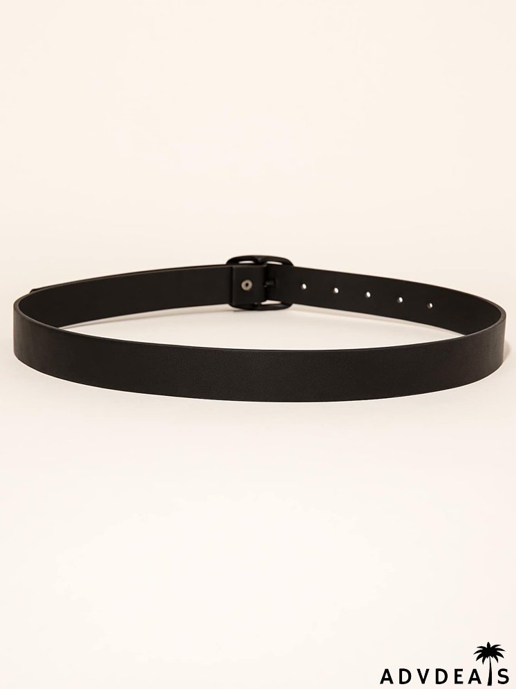 Geometric Buckle Belt