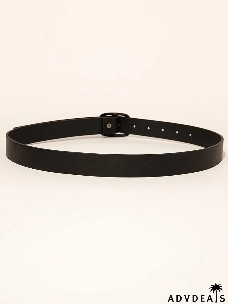 Geometric Buckle Belt