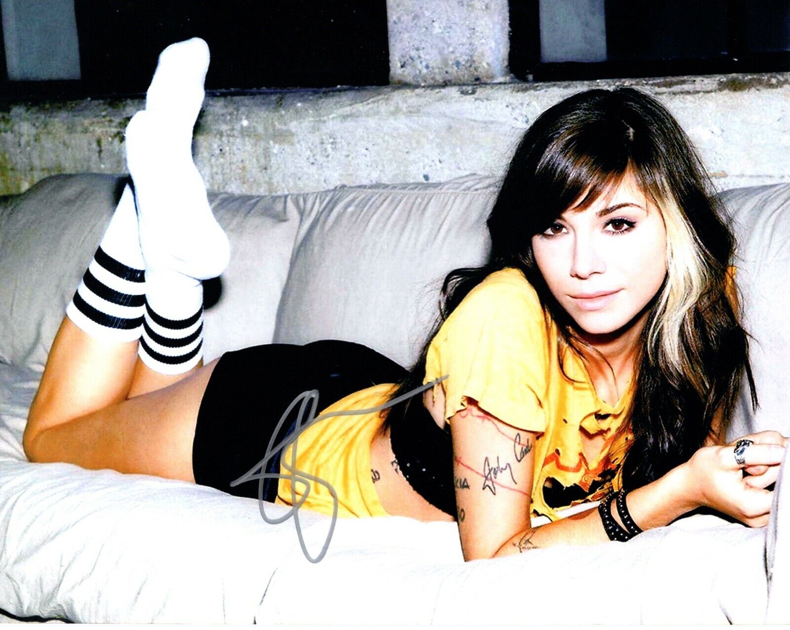 Christina Perri Signed - Autographed Pop Rock Singer Songwriter 8x10 inch Photo Poster painting