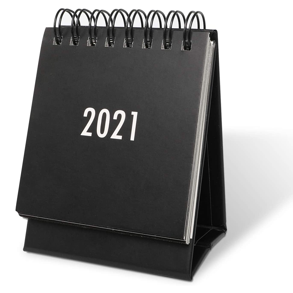

2021 Office Desktop Calendar Daily Schedule Table Planner Yearly Agenda, Black, 501 Original