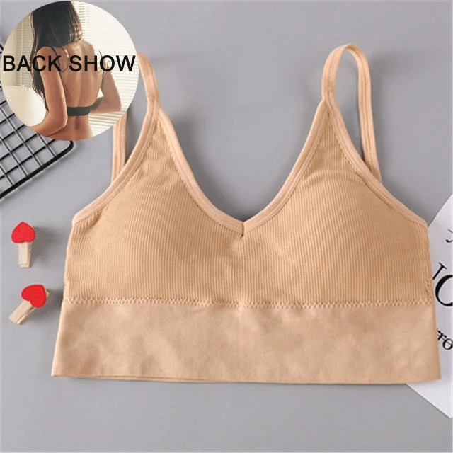 Solid Color Sexy Tank Crop Tops Women Fashion Basic Crop Top Streetwear Sleeveless Camis Cool Girls Cropped Tee Camisole Femme