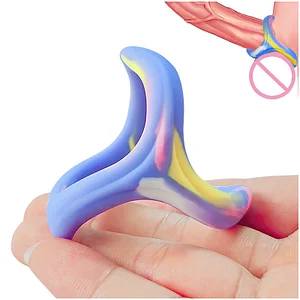 Silicone Triple Cock Ring