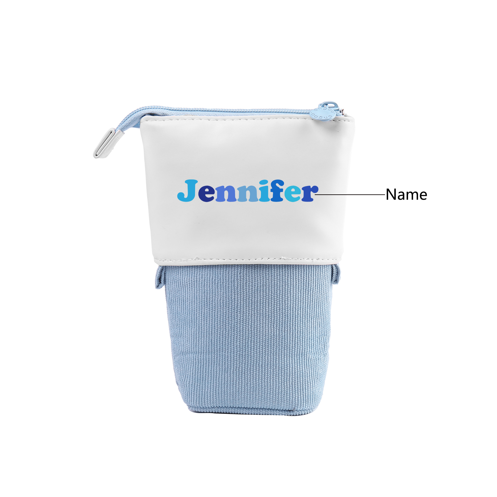 Personalised Pencil Case Custom Name Pen Pouch Back To School Gift for Kids-Jessemade AU
