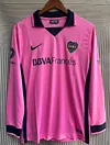 Joyfball 2013-2014 Retro Long Sleeve Boca Juniors Away Football Shirt 1:1 Thai Quality