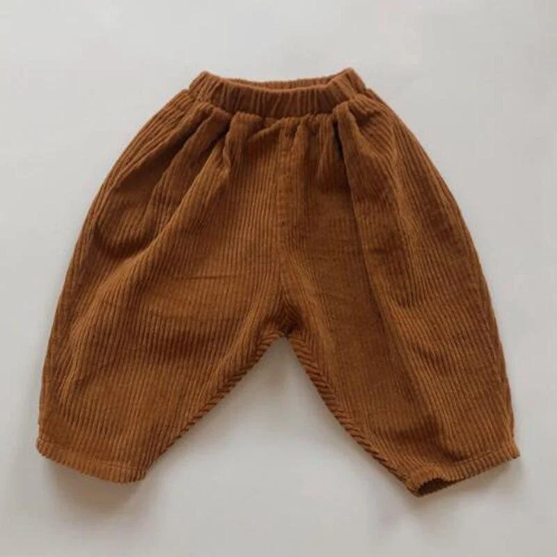 Spring Autumn Kids Baby Boys Girls Loose Pants Children's Clothing Joint Turnip Pants Casual Pant Baby Boys Girls Children Pants