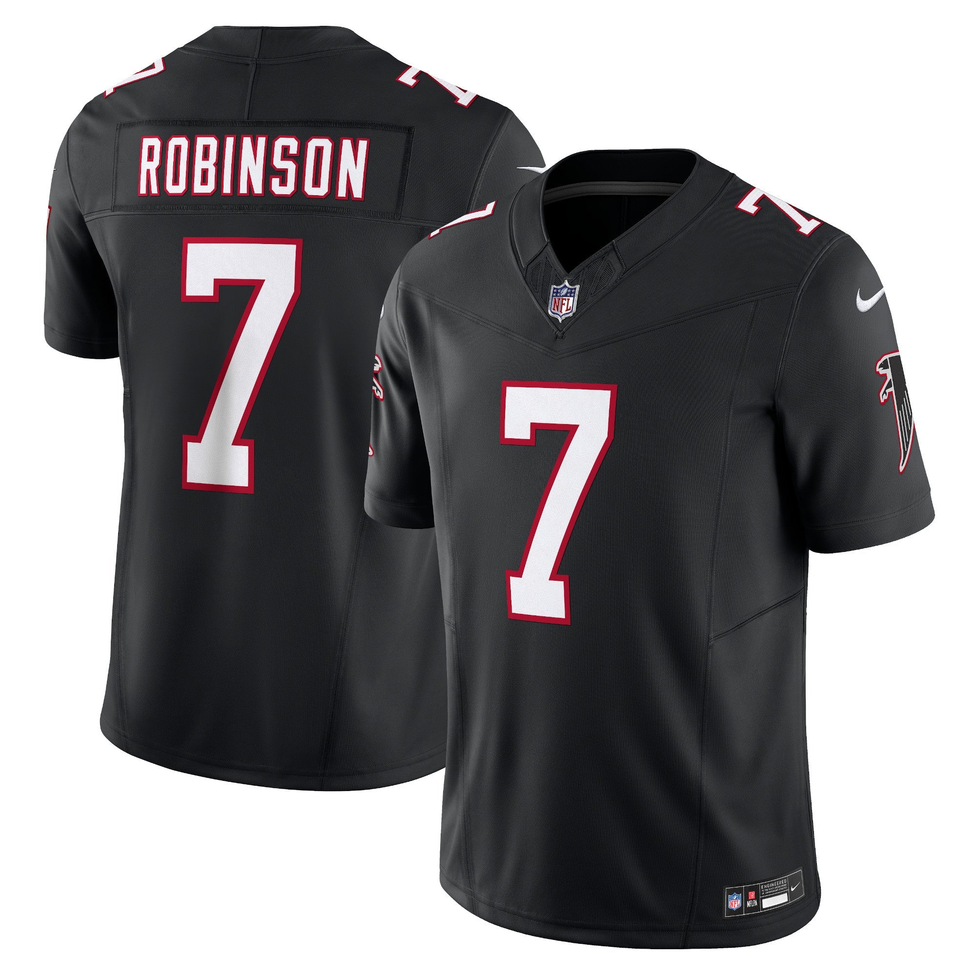Bijan Robinson Atlanta Falcons Nike Alternate Vapor F.U.S.E. Limited Jersey - Black mysite
