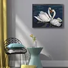 White Swan-14CT Stamped Cross Stitch 52*40cm/20.47*15.75in