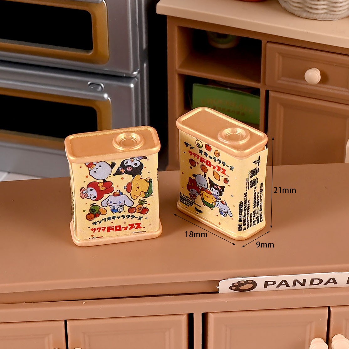 Mini Cartoon Candy Jars DIY Resin Charms