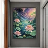 Lotus-11CT Stamped Cross Stitch 60*80cm/23.62*31.5in(Big Size) tapestrymarket