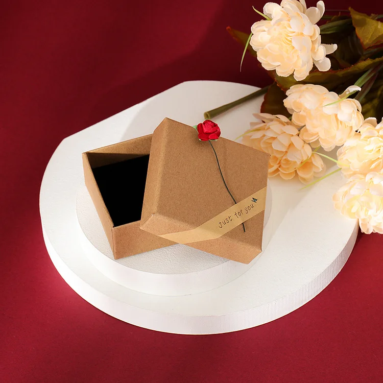 Flower Box For Bracelet Gift Package Set