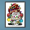 Gnomes Xmas Light Balls - Round AB Drills Diamond Painting(45x60cm)