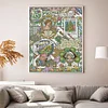 Four Seasons Of Spring-14CT Stamped Cross Stitch 40*51cm/15.75*20.08in tapestrymarket