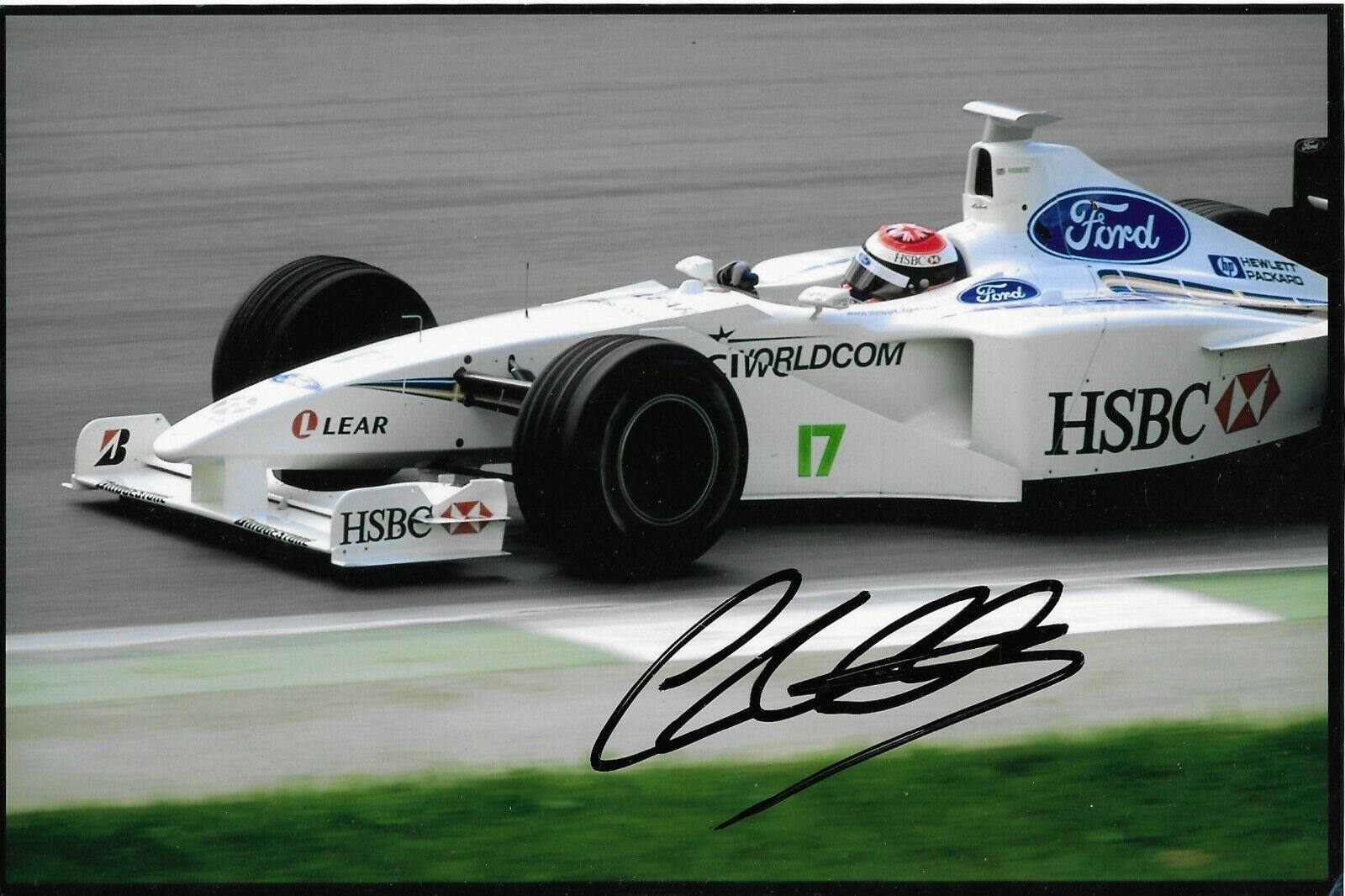 JOHNNY HERBERT SIGNED 5X7* Photo Poster painting FORMULA ONE F1 (FORMEL 1 AUTOGRAPH)