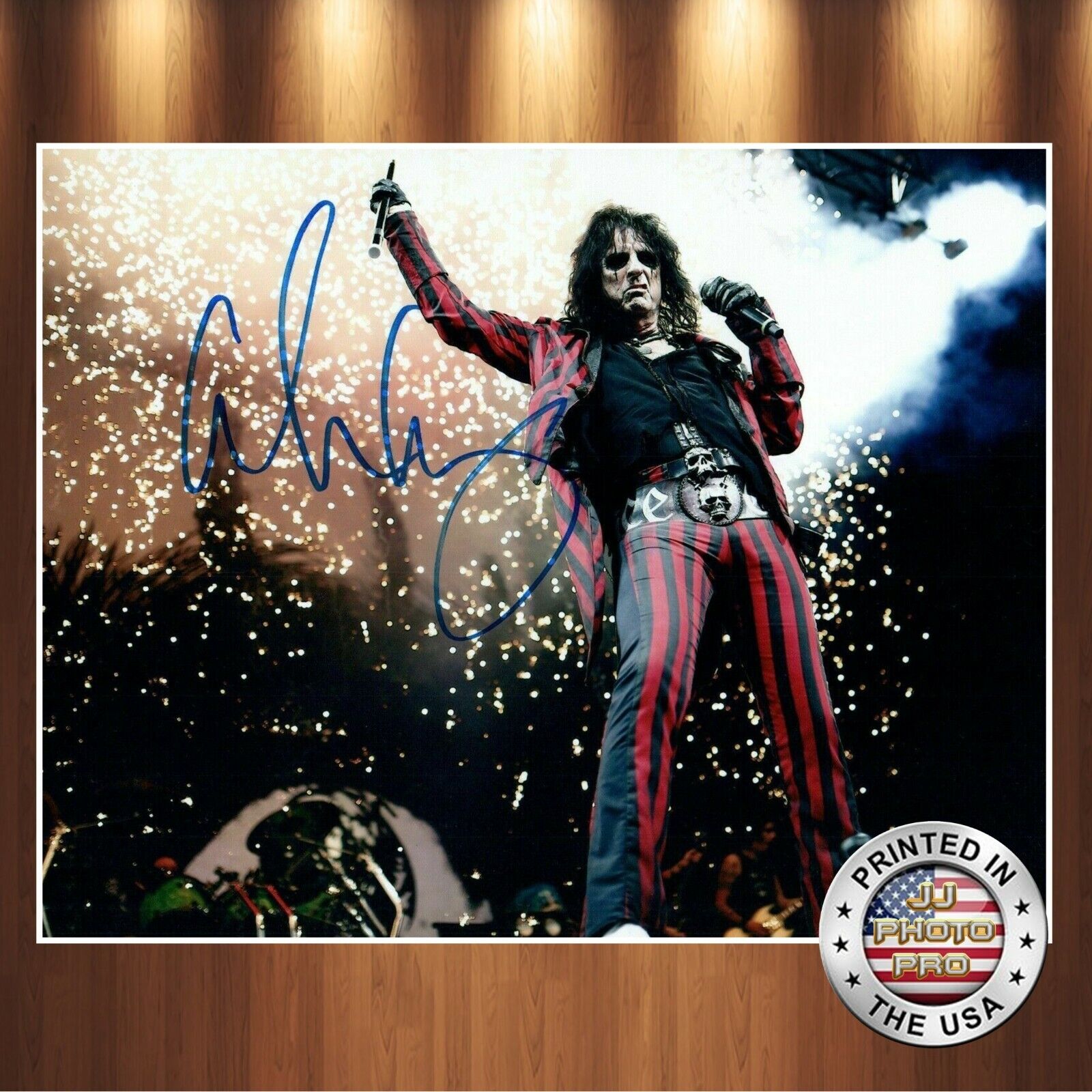 Alice Cooper Autographed Signed 8x10 Photo Poster painting REPRINT