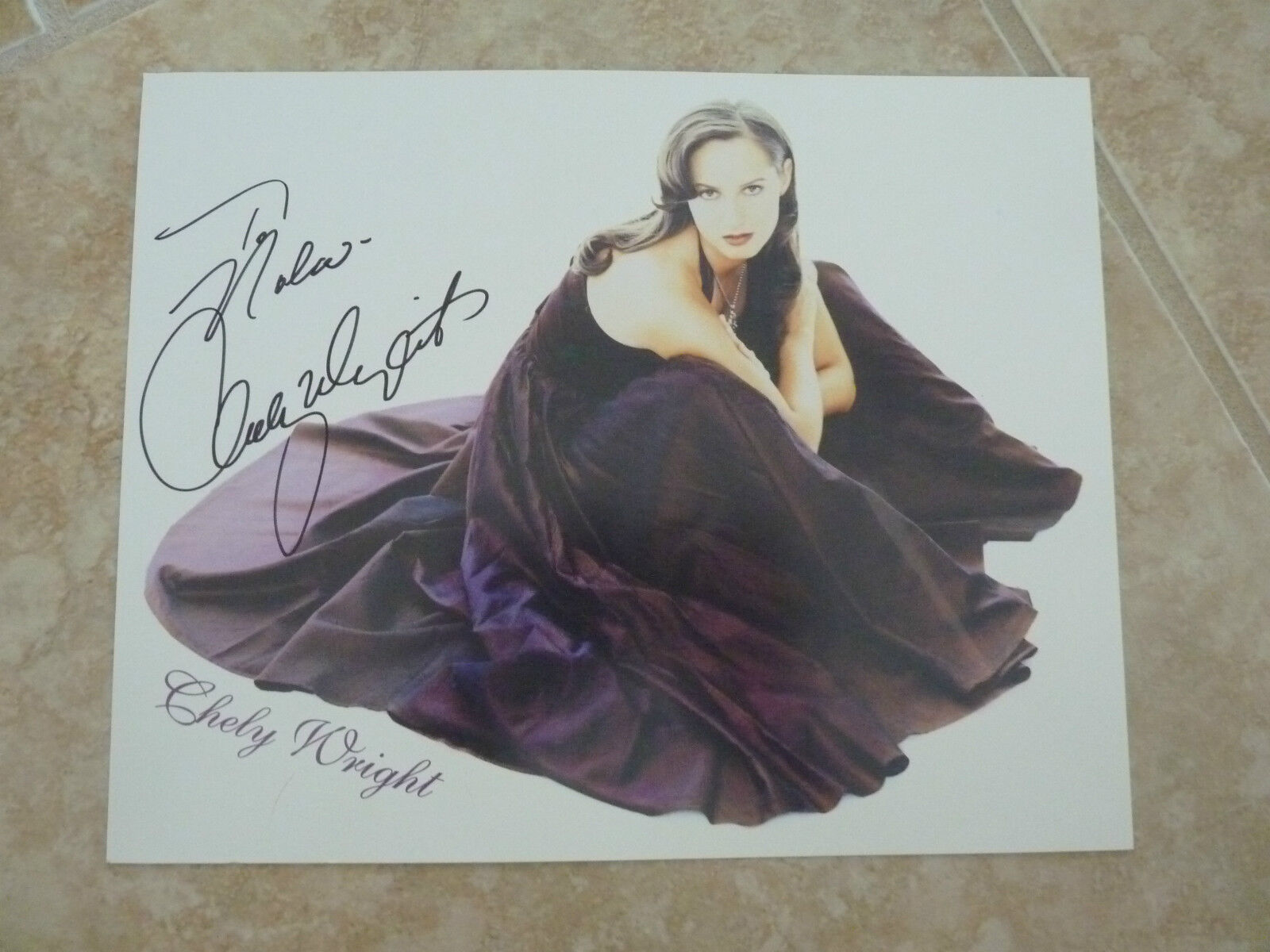 Chely Wright Signed Autograph Color Promo Photo Poster painting 8x10 NOLA personalized