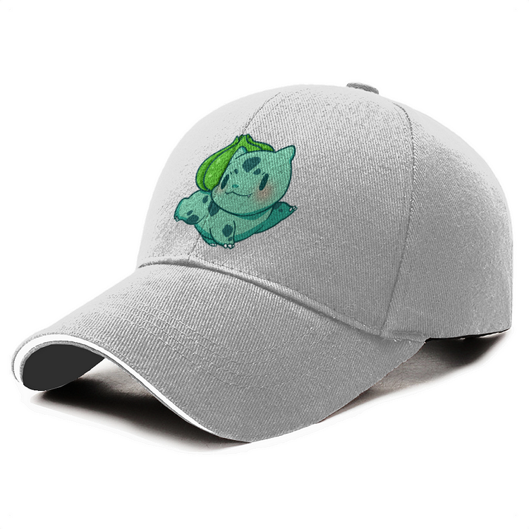 Baby Bulbasaur Taking Off, Pokemon Baseball Cap