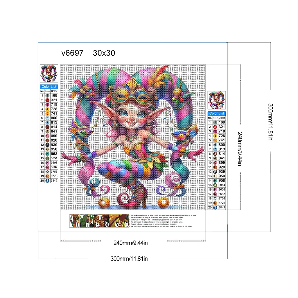 Full Round Diamond Painting 30*30cm - St. Patrick'S Day