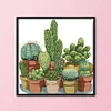 (Counted/Stamped) 11CT/14CT Cactus - Cross Stitch 34*35cm/13.39*13.78in(Brand)