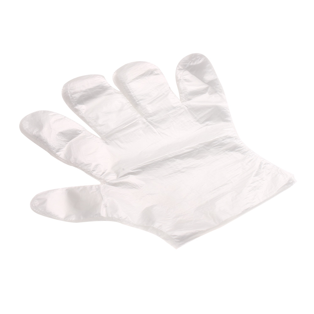 

100pcs Disposable Plastic Gloves for Restaurant Hotel Handling Raw Chicken, 501 Original