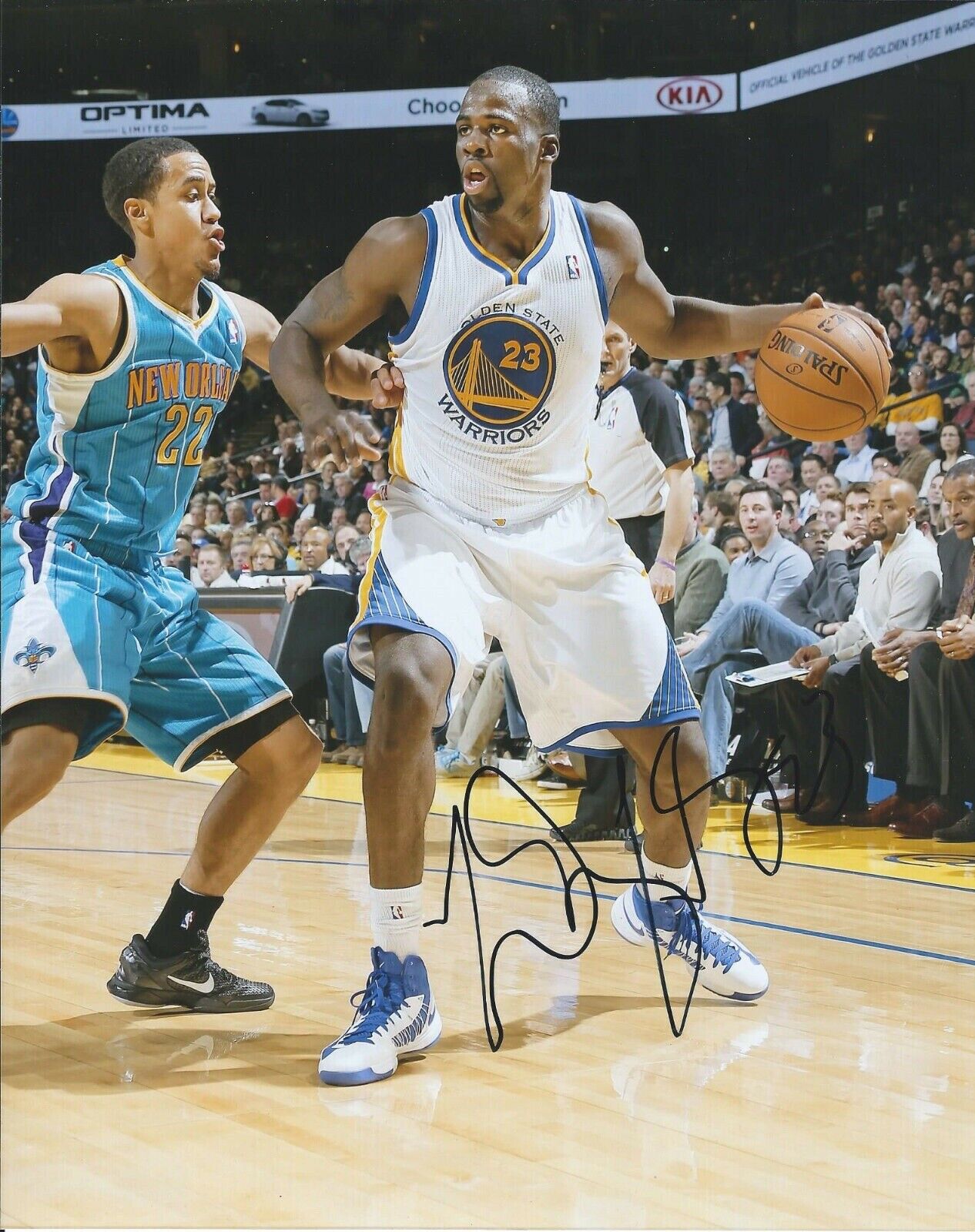 Draymond Green Autographed Signed 8x10 Photo Poster painting ( Warriors ) REPRINT