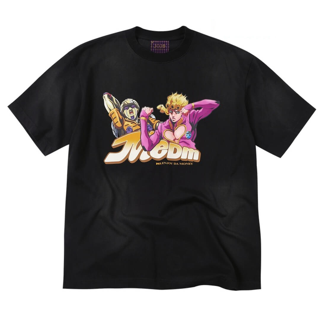 JOJO  Washed Distressed Character Print Tee