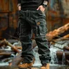 Men's Multi-Pocket Vintage Outdoor Work Trousers by Inlyline