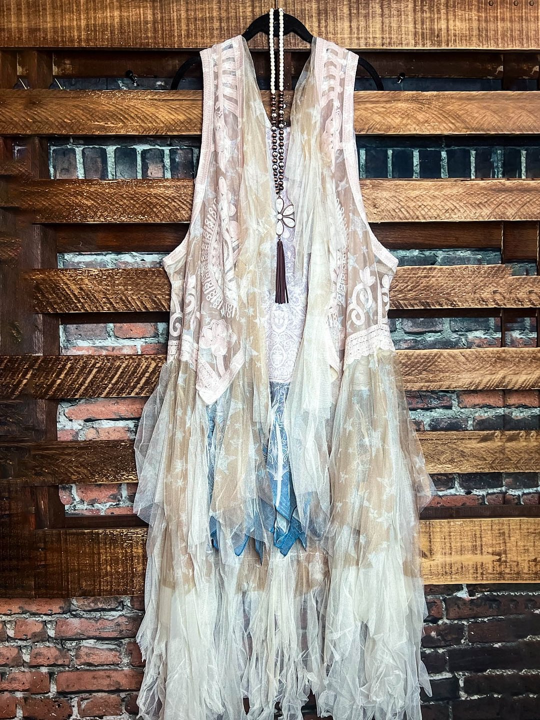 Casual Style Women Sleeveless Lace Hollow Top