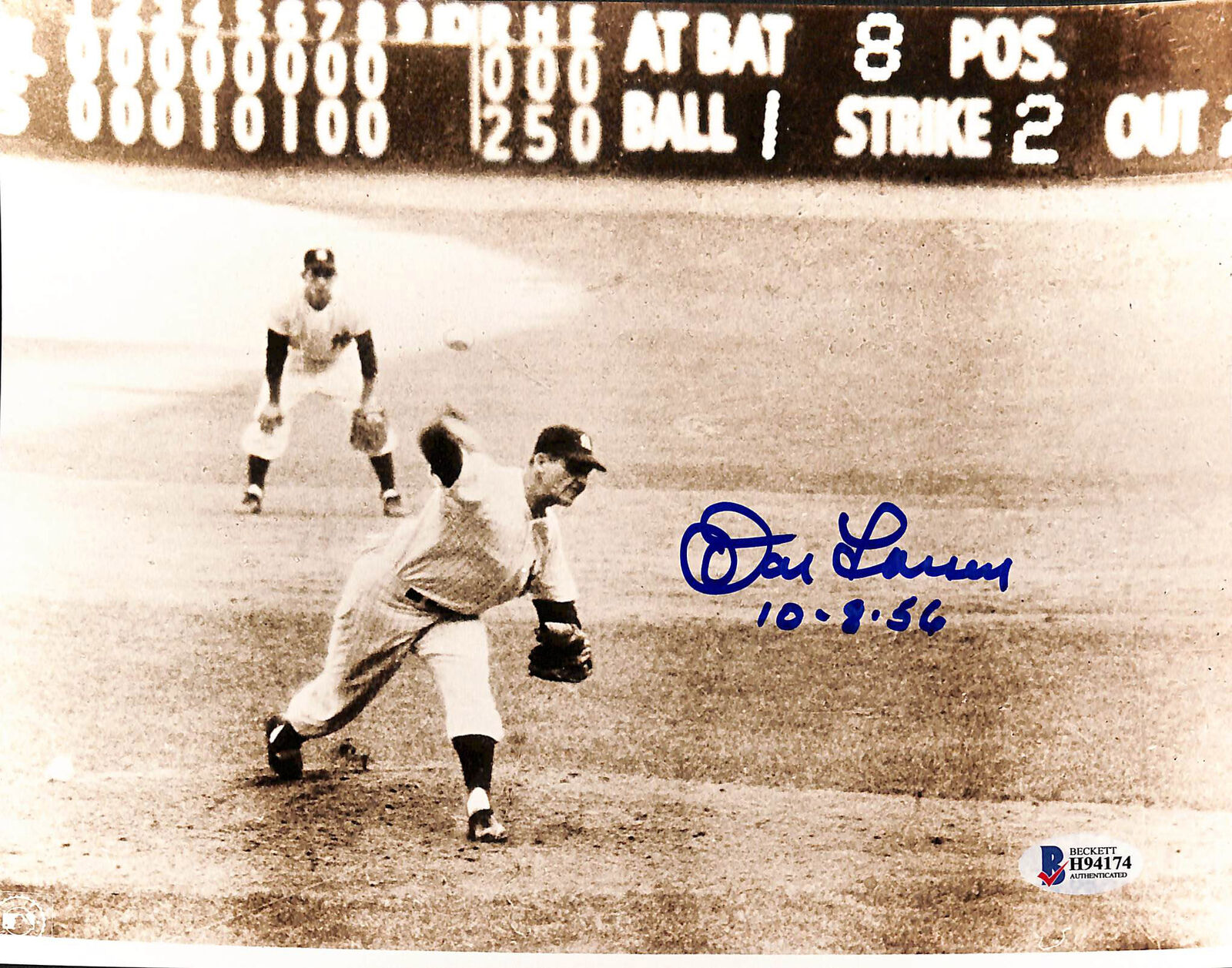 Yankees Don Larsen 10-8-56