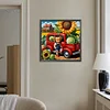 Diamond Painting-DIY Full Round Drill Sunflower Truck