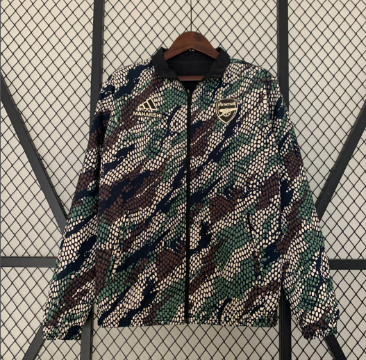 23/24 Windbreaker Double Side Arsenal Football T-Shirt Thai Quality