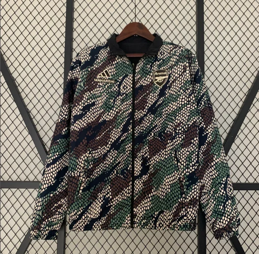 23/24 Windbreaker Double Side Arsenal Football T-Shirt Thai Quality