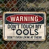 Warning - Vintage Metal Signs(12*16Inch) - Warning