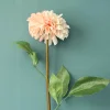 Large 12cm Blooming Dahlia Tall Stem Artificial Flower