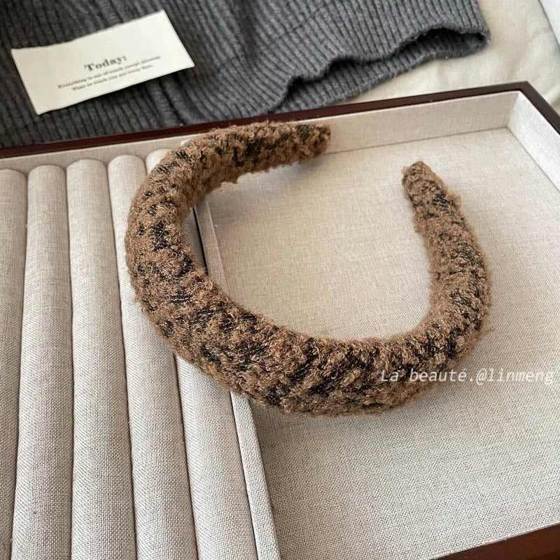 Elegant Retro Solid Color Cloth Hair Band