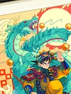 Dragon Year Son Goku Decorative Painting - Dragon Ball - Xingkong Studio